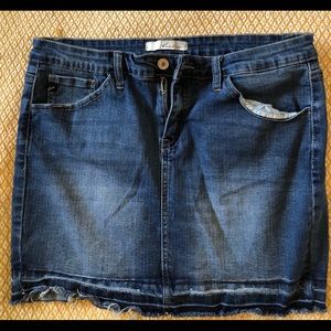 Denim Mini Skirt